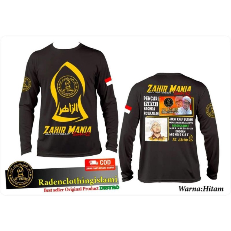 KAOS SHOLAWAT AZ ZAHIR ORIGINAL DISTRO BANDUNG