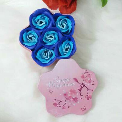 Valentine Gift|Bunga Mawar Sabun|Sabun Kertas|Paper Soap|Kado Valentine|Hampers