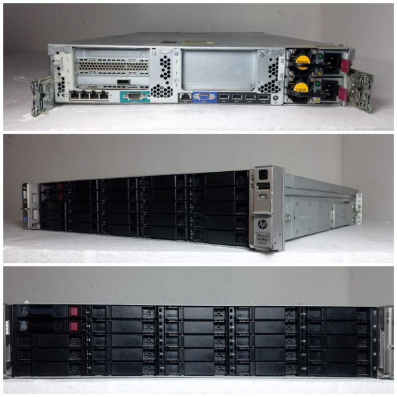 Storage Server Hp DL380p Gen8Xeon E5-2609 Ram 32Gb Hdd 600Gb