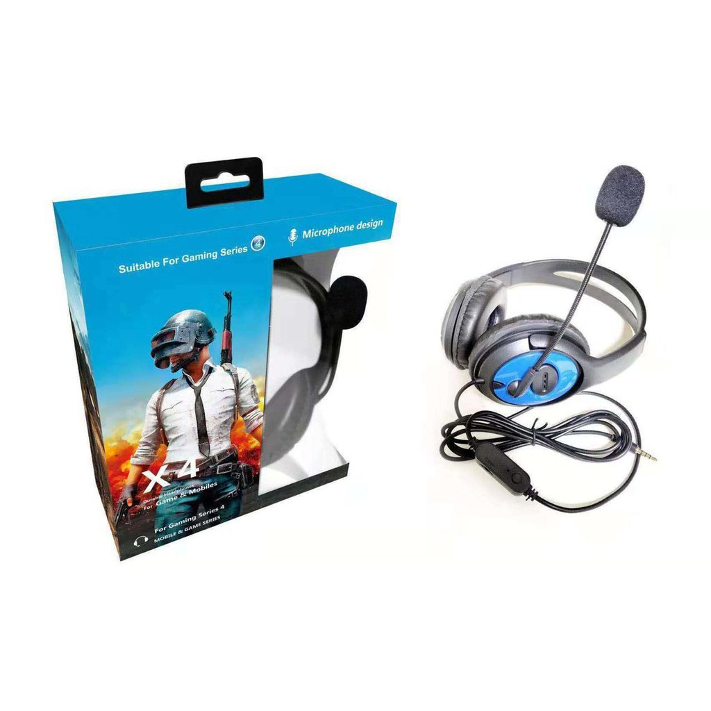 CaseSeller - Headset Game X4 Gaming With Microphone Over Ear