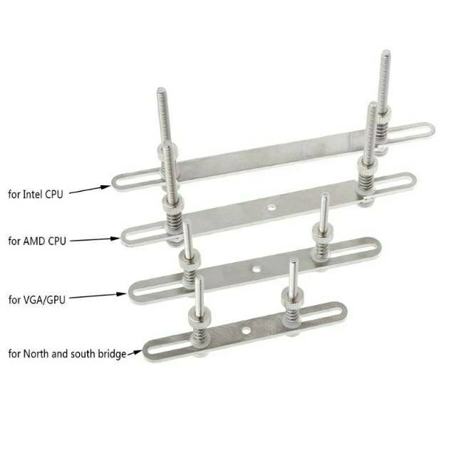 Bracket Stainless Steel Air Pendingin Waterblock Gesper Sekrup M4 x 50 Untuk Southbridge