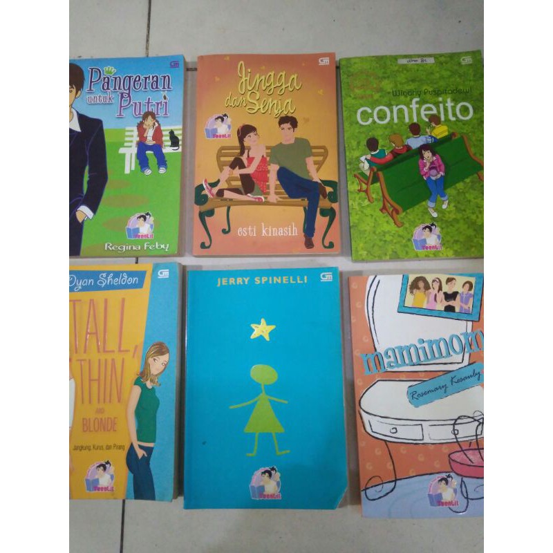 OBRAL NOVEL TEENLIT BEKAS