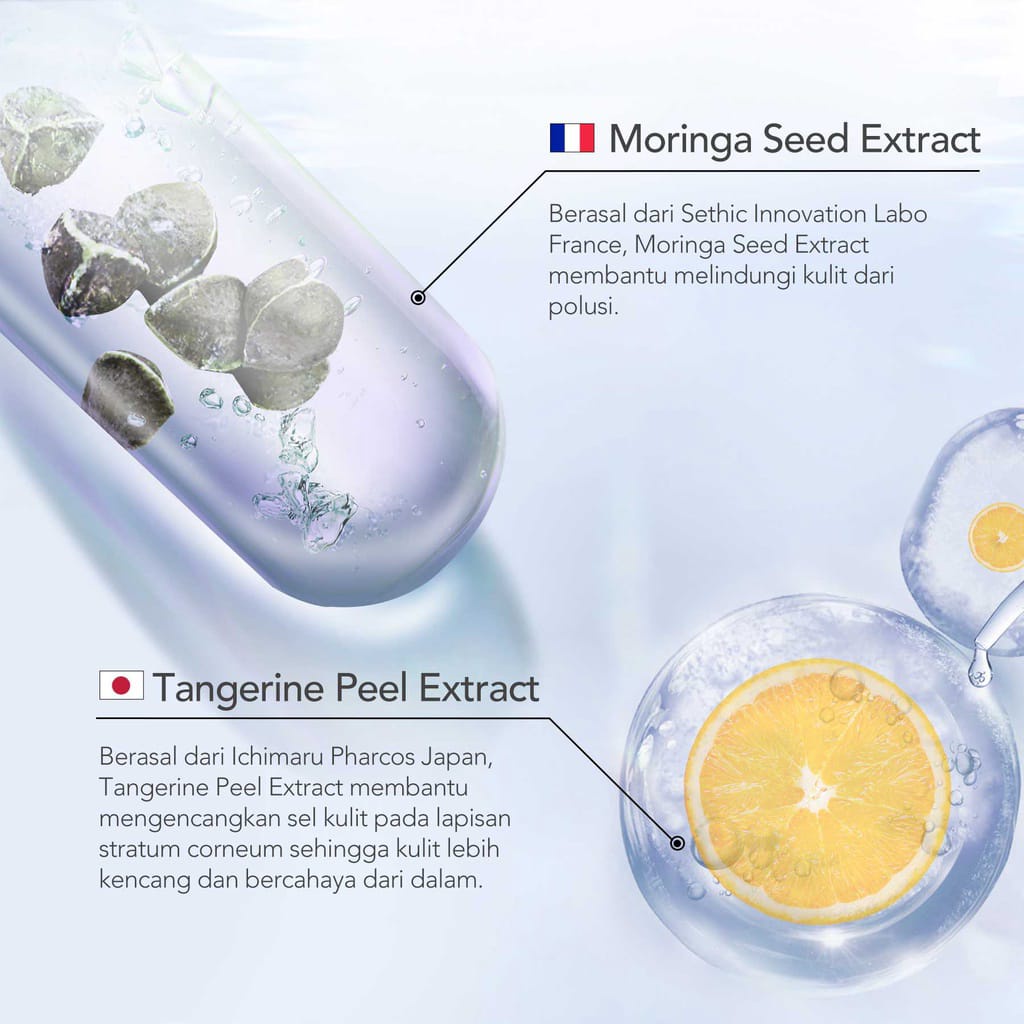 YOU The Radiance White Nourishing Serum dan Nourishing+ Serum 20ml