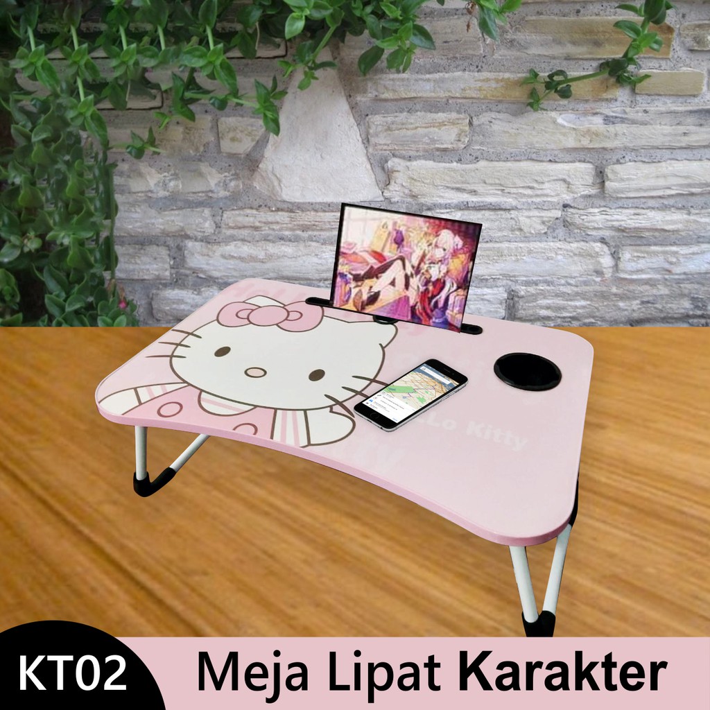 Arrivals Starlight Meja Laptop Lipat Tinggi Adjustable Meja Laptop Kerja Belajar Minimalis-KT02