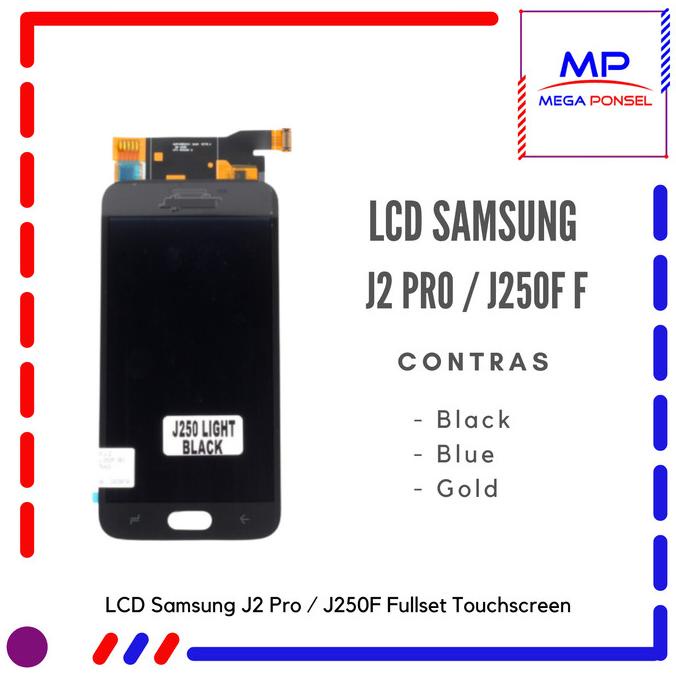 LCD Samsung J2 Pro J250F Fullset Touchscreen