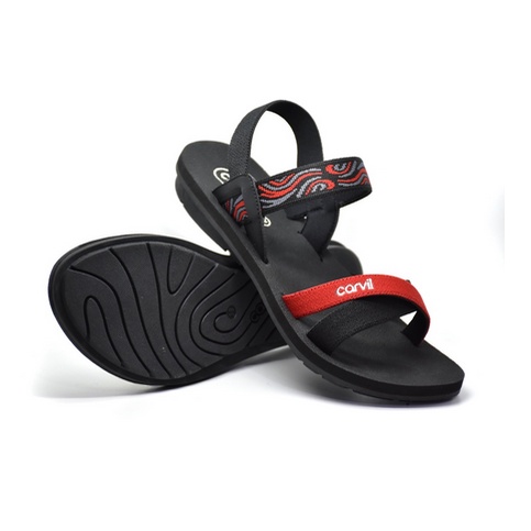 Carvil Sandal Gunung Wanita Dewasa Zivania-Tb Black/Red