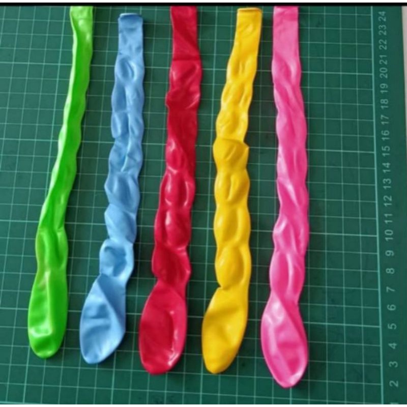 Balon Kacang Panjang // Balon panjang/isi 100 pcs grosir