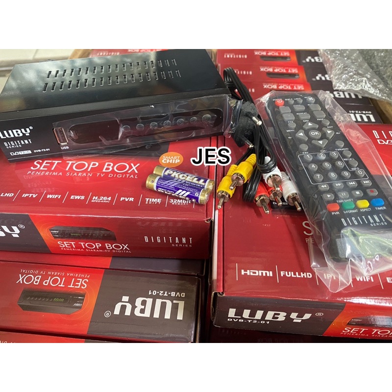 SET TOP BOX DIGITAL LUBY DVB-T2-01