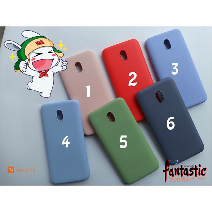 XIAOMI REDMI 8A Case Softcase Casing Silikon Polos COVER