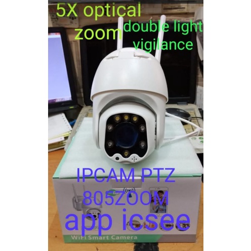 IP CAMERA OUTDOOR 4MP FULL HD PTZ SPEED DOME WIRELESS WIFI LENS 2.8MM-12MM 5X OPTICAL ZOOM