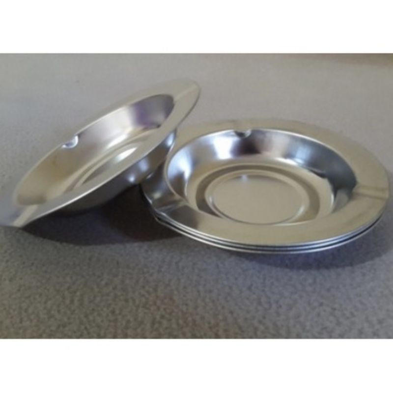 Asbak Rokok Stainless Steel Asbak Seng Tempat Ashtray Ms88