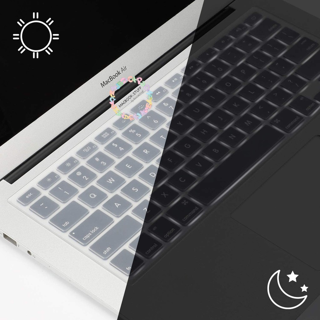 Keyboard COVER PROTECTOR MACBOOK BLUEISH NEW AIR PRO M1 MAX 11 12 13 14 15 16 INCH NON / CD ROOM / TOUCHBAR 2020 2021