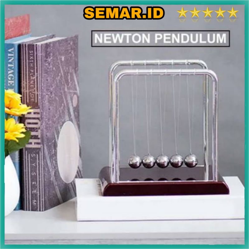 Pajangan Meja Pendulum Newton/ Hiasan Meja Kantor / Pajangan Meja Pengusir Bosan