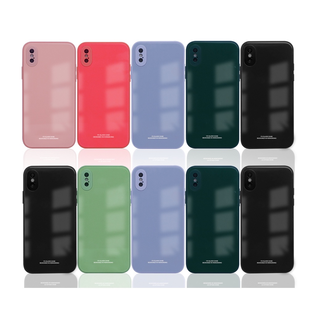 Kotacase - Glass Case Samsung A31 | A32 4G | A32 5G | A03S 164mm | A50/A30S/A50S Hard Case Glass Maracon