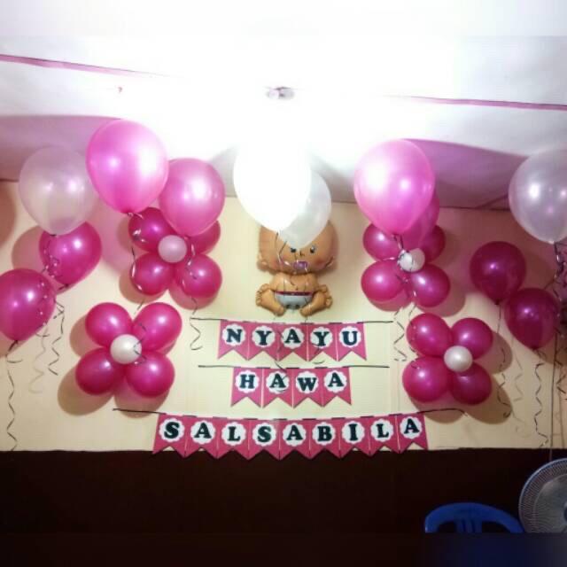 Paket Dekorasi Aqiqah Paket Aqiqah Dekor Aqiqah Baby Boy Girl