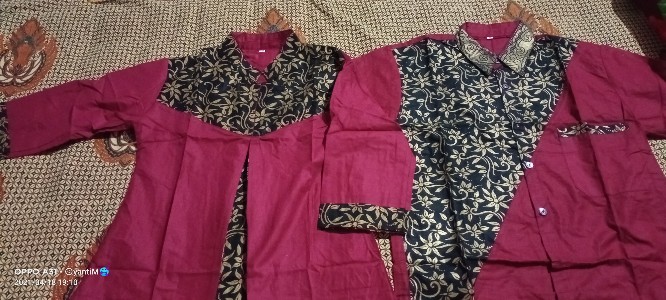 Maura Couple - Sania Ruffle Batik Couple Ori  Ndoro Jowi Dnt Garasi Termurah  Shopee - Couple Reno