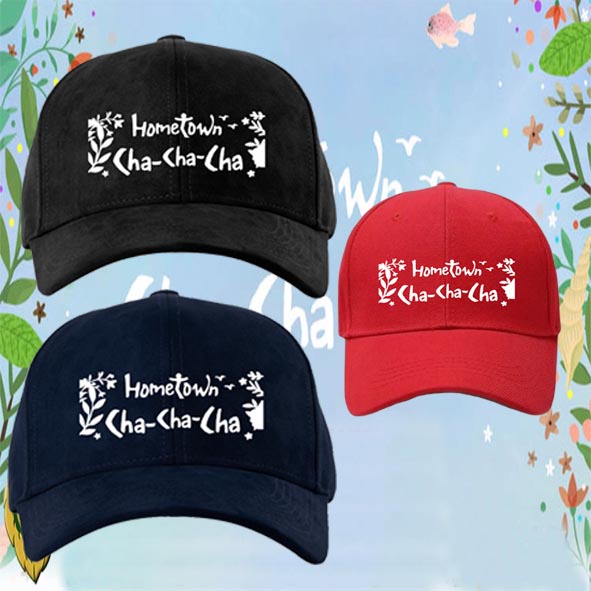 Topi Baseball Cap Hometown ChaChaCha Dusik Hyejin Korea Drakor Kim Seonho Kepala Hong Topi Bisbol Hometown cha cha cha