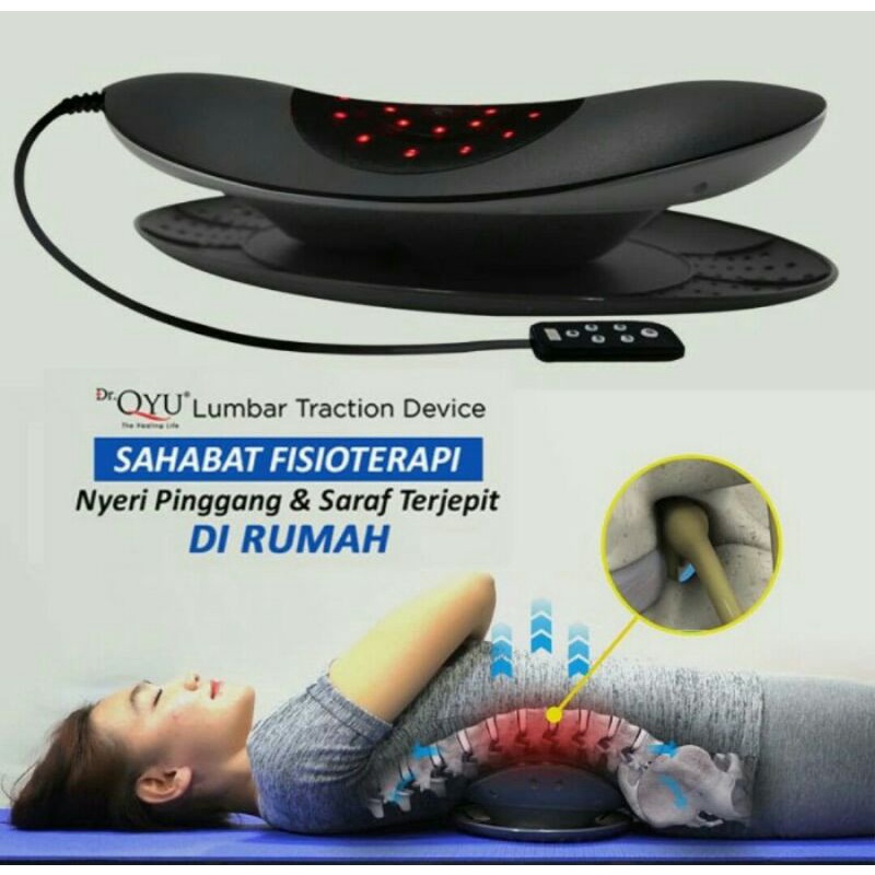 Dr Qyu Lumbar Traction Device - Terapi Saraf Terjepit Terlaris