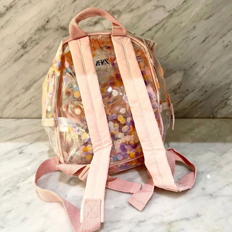 ZRA KIDS/ CONFETTI VINYL BACKPACK