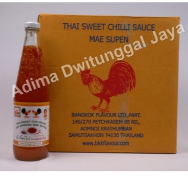 Thai Sweet Chili Sauce Mae Supen 930 gr / Dipping Sauce - Karton