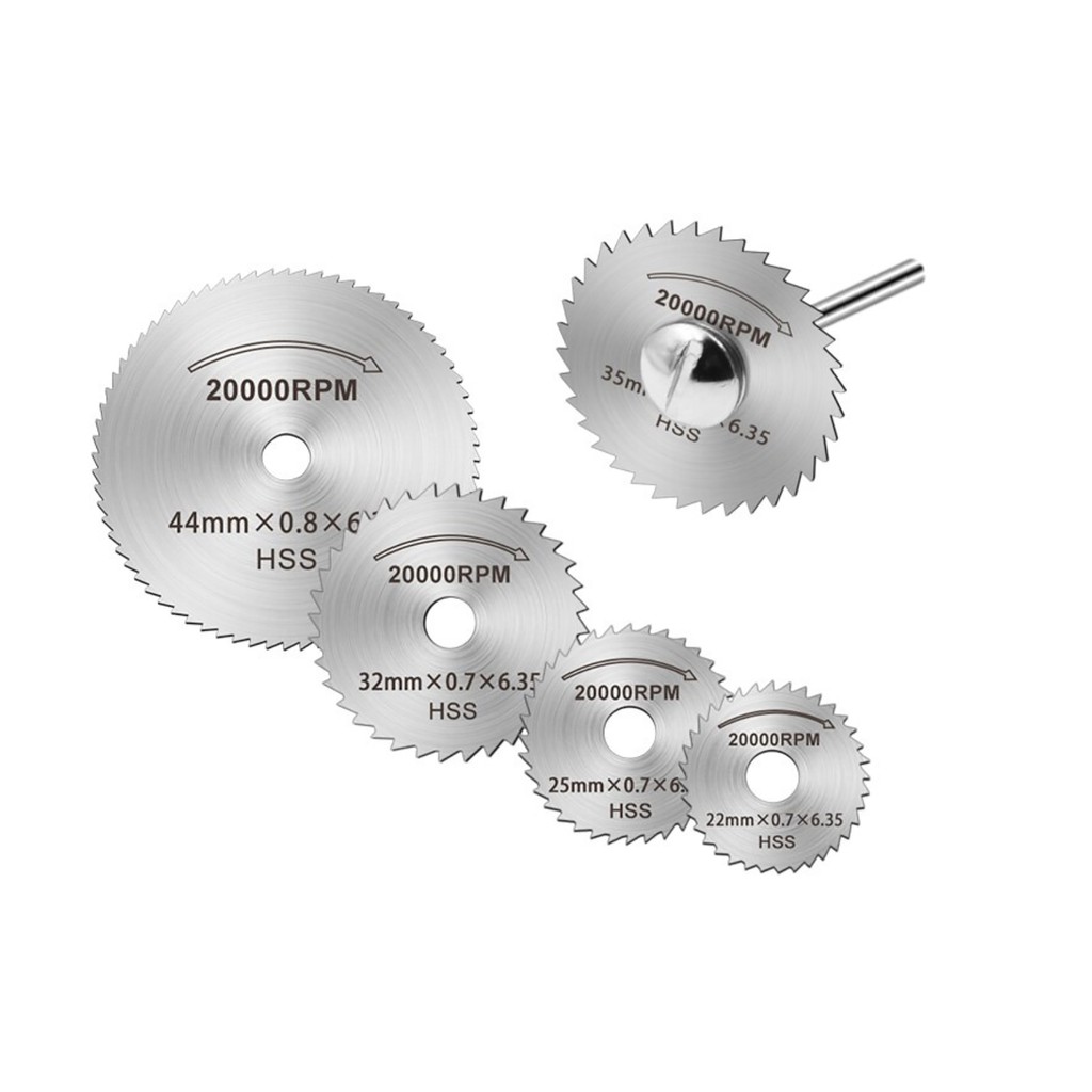 KEPALA MATA GERGAJI GERINDA GURINDA DREMEL GRINDER MINI CIRCULAR CUTTER CUTTING SAW 6PCS ROTARY SET-1