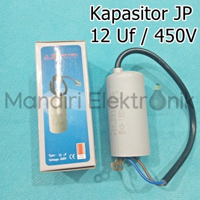 Kapasitor JP 12 Mikro - Kapasitor Kabel 12 Uf / 450V JP