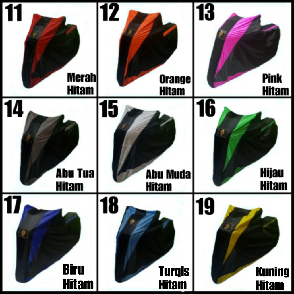 Cover Motor Nmax, Pcx, Aerox, Vespa, Lexy, Adv, Vario, Scoopy, Mio, Beat, Sport, Polyester Premium