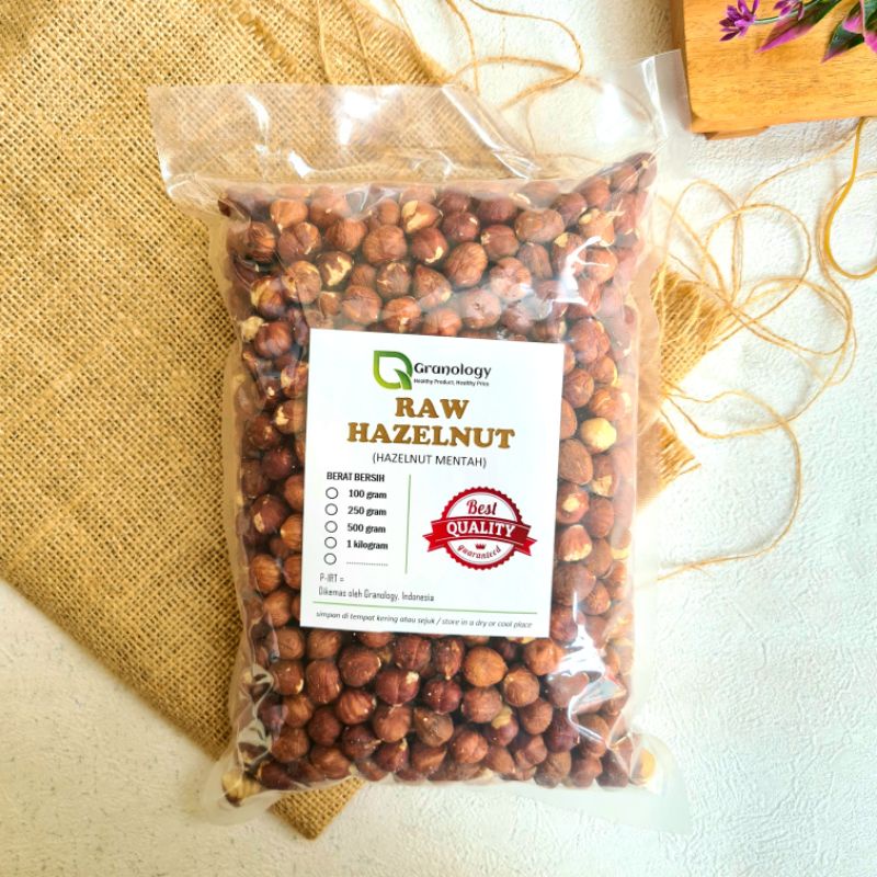 Kacang Hazelnut Mentah / Raw Hazelnut - 1 kilogram