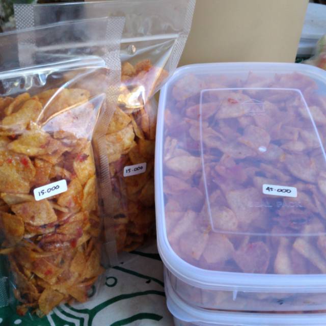

Keripik kentang balado