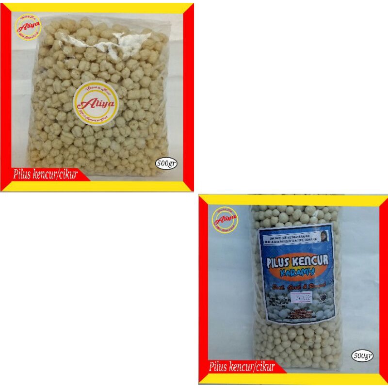 

TERMURAH SNACK CAMILAN PILUS KENCUR atau CIKUR KARAMY CIAMIS / DUA SARI SUKABUMI ( 500gr ). Camilan enak renyah gurih asin. untuk toping baso aci seblak dll