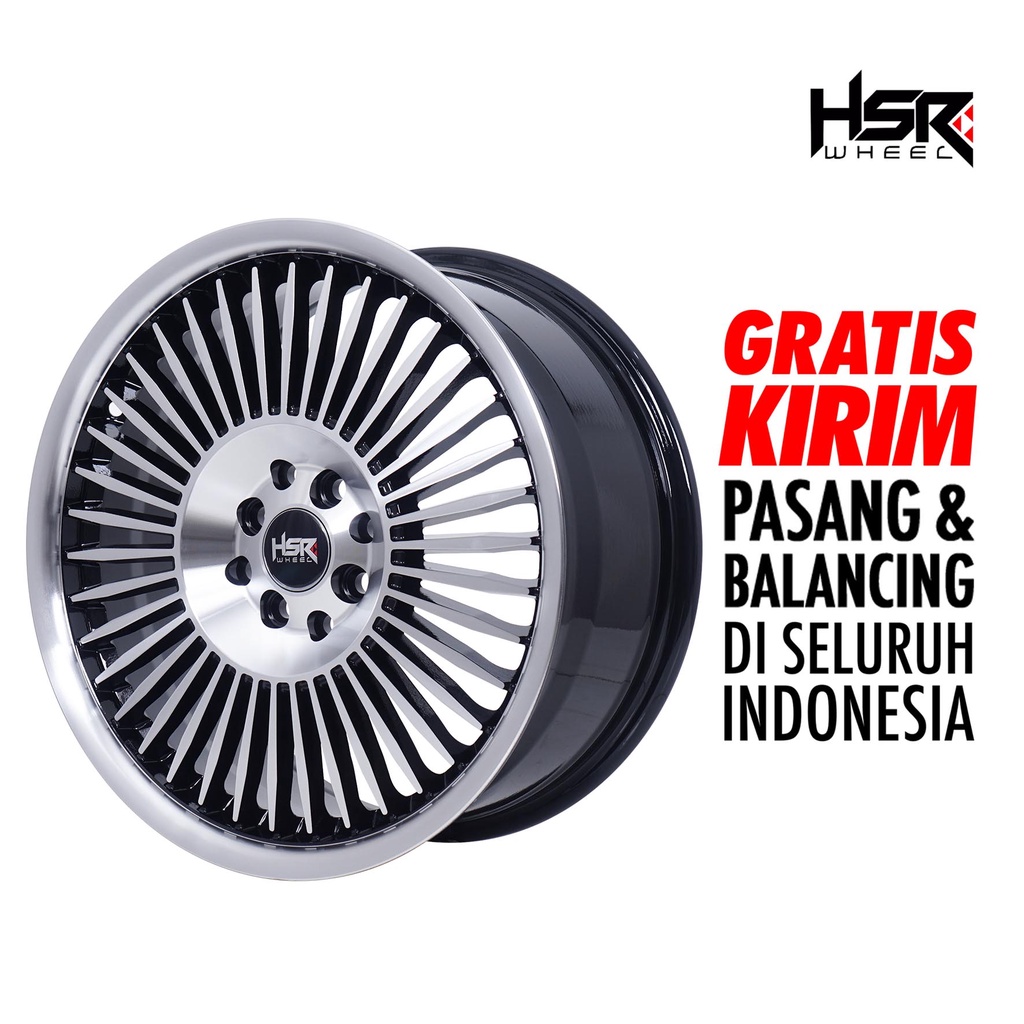 Velg mobil honda city xenia ring 17 HSR YUBI