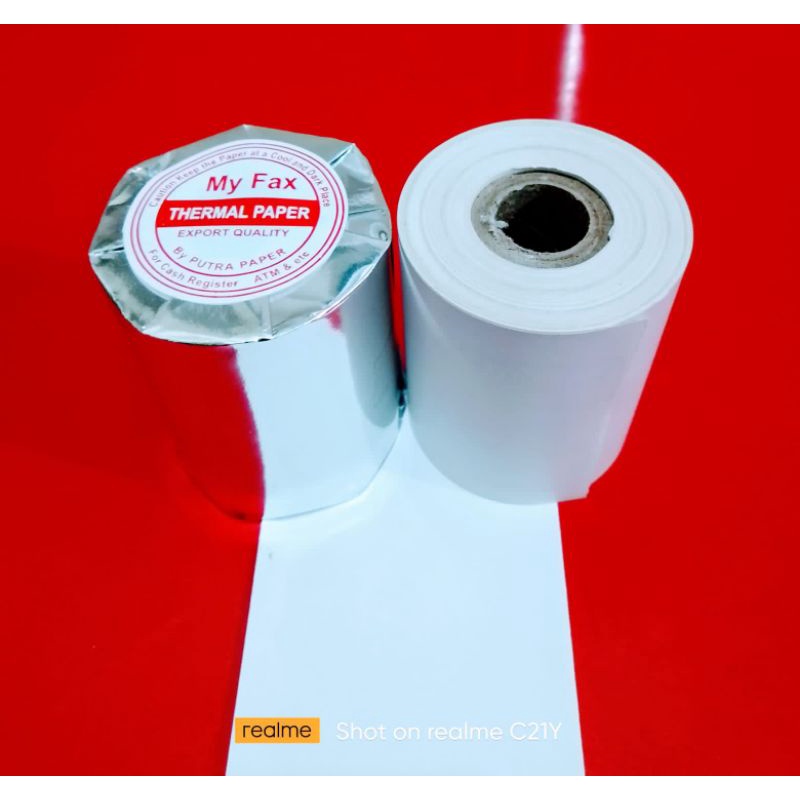 

[NEW EDITION] Kertas kasir roll thermal ukuran 58x48mm