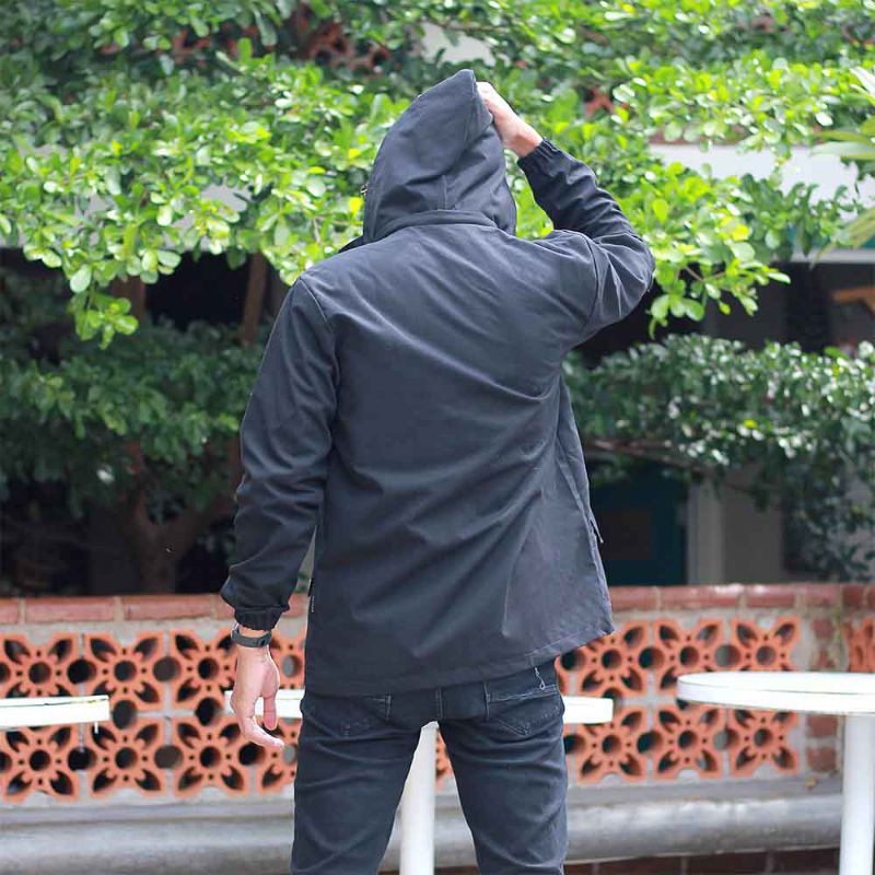 Windbreaker Jaket Parka Pria / Jaket Casual Hoodie Premium Original