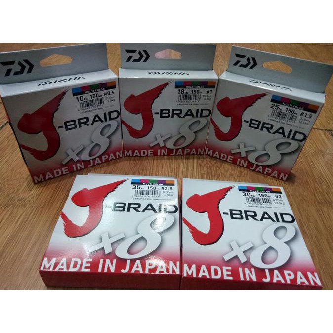 Senar Daiwa J Braid X8 Pe 1