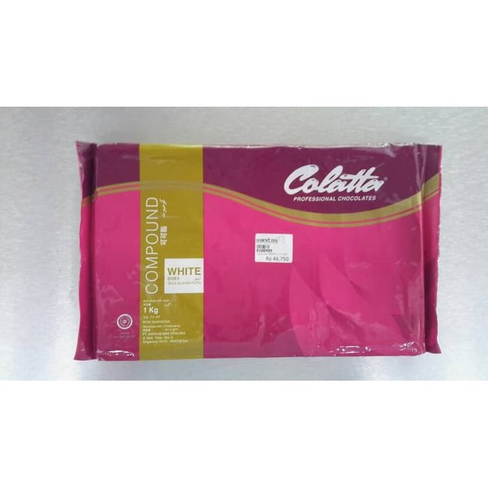 

colatta white 1kg coklat putih collata white