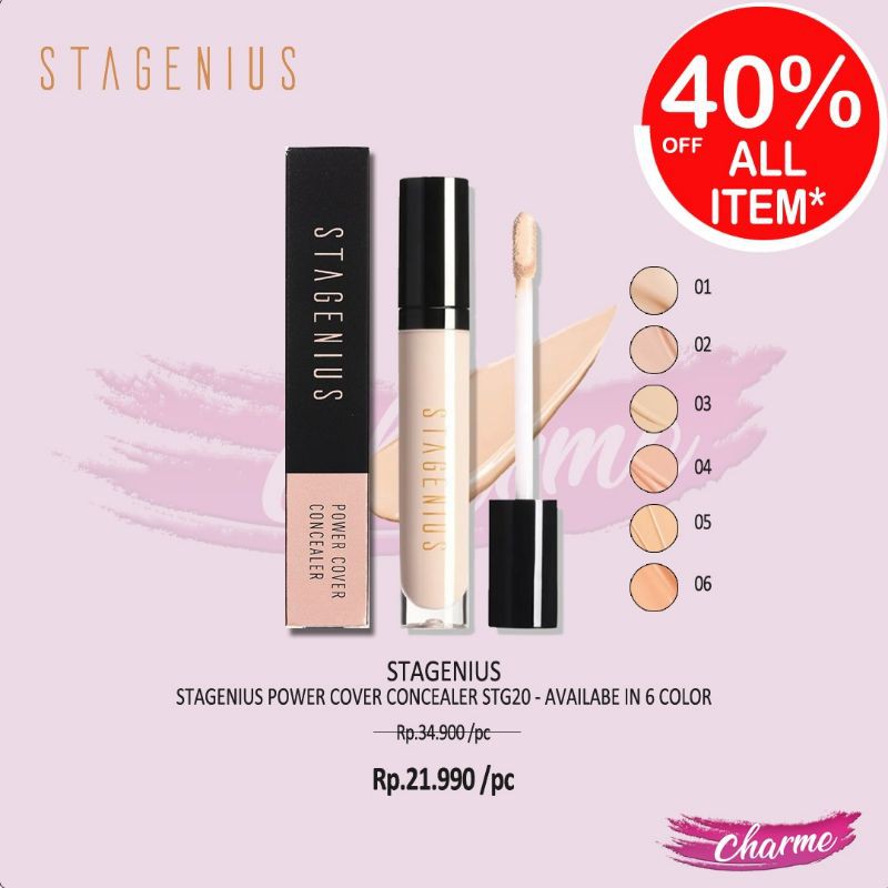 (READY &amp; ORI) Stagenius Power Cover Concealer SG20 SG 20