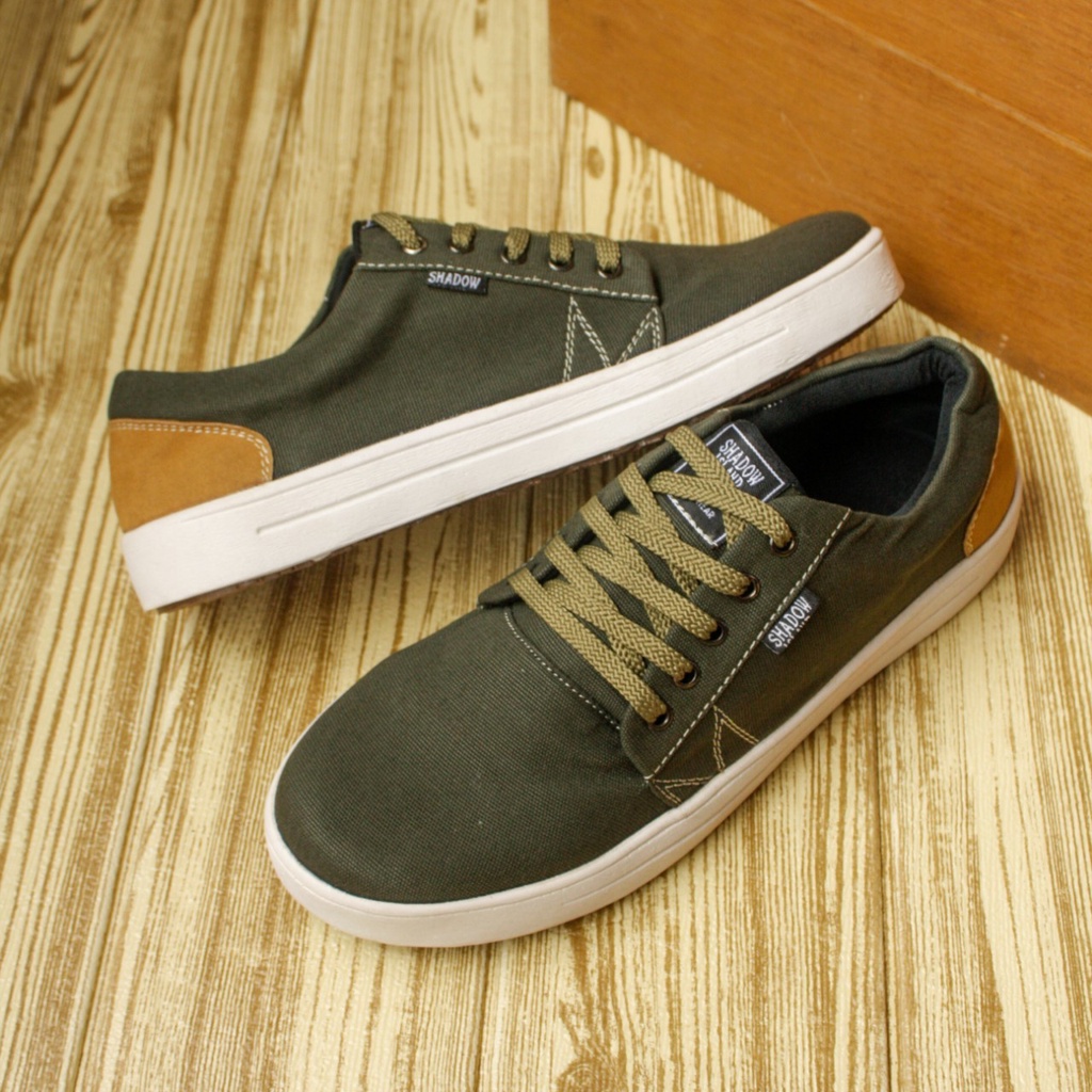 SEPATU SNEAKERS PRIA DEWASA SEKOLAH KULIAH SHADOW BRADFORD KANVAS PREMIUM CASUAL FORMAL SNEAKER PRIA KERJA KANTOR GURU PNS PESTA RESMI NYAMAN || SNEAKER PRIA ORIGINAL PANSUS MURAH 100% BERKUALITAS 2022