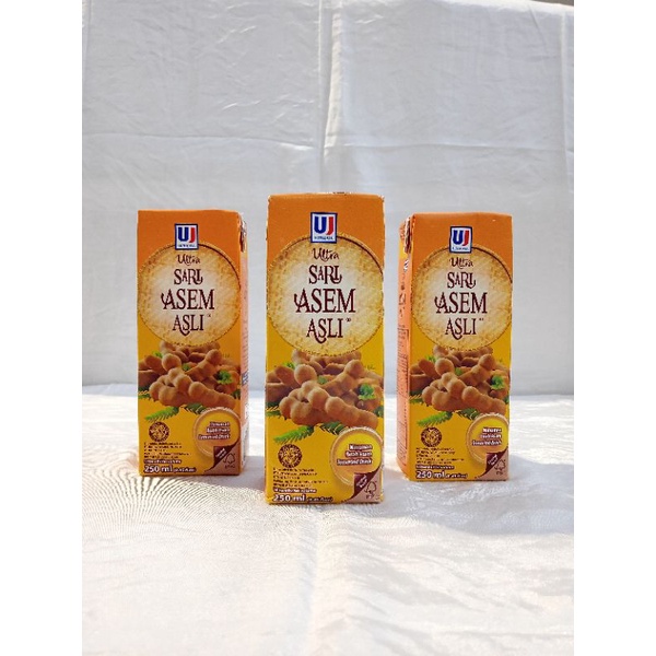 

Ultra Sari Asem Asli Slim Pack 250 ML