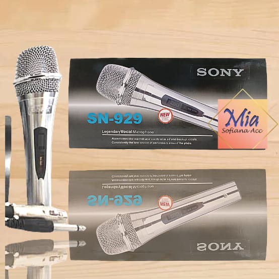 Mik Kabel sony Sn 909 Microphone SONY SN909 SN-909 Mic kabel mikrofon karaoke VOCAL