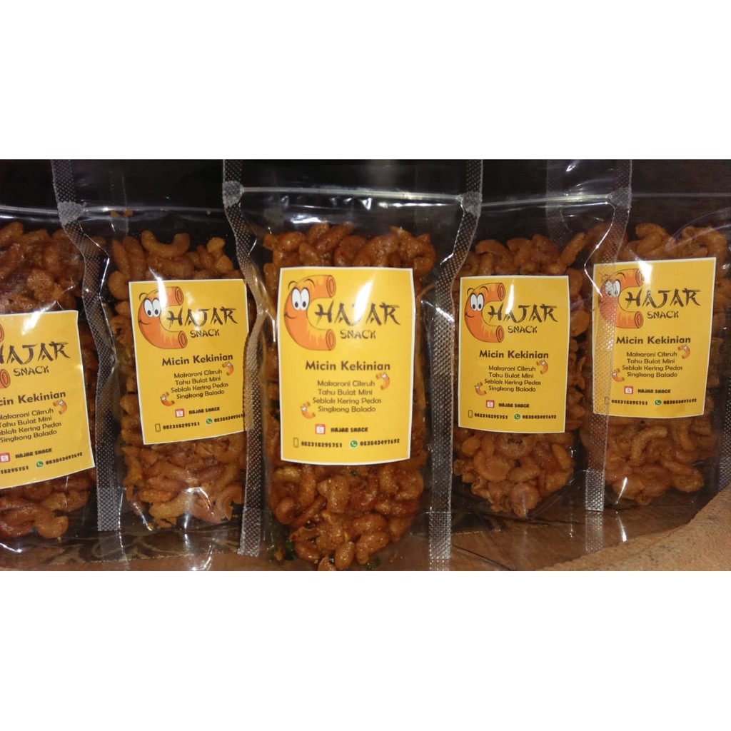 

Makanan Ringan Murah Makaroni Cikruh