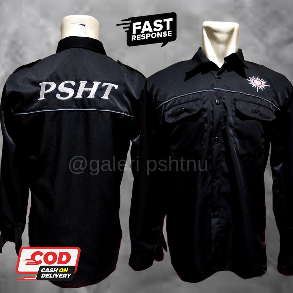 kemeja psht bordir - hem psht - hem psht bordir - kemeja psht lengan panjang