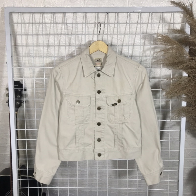 jaket trucker lee outer second original