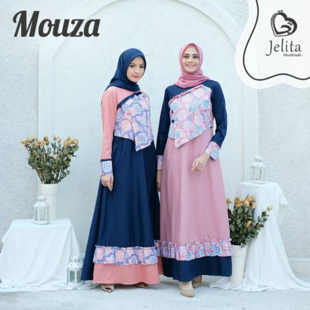 Dress Mouza by jelita muslimah ( jelgant )