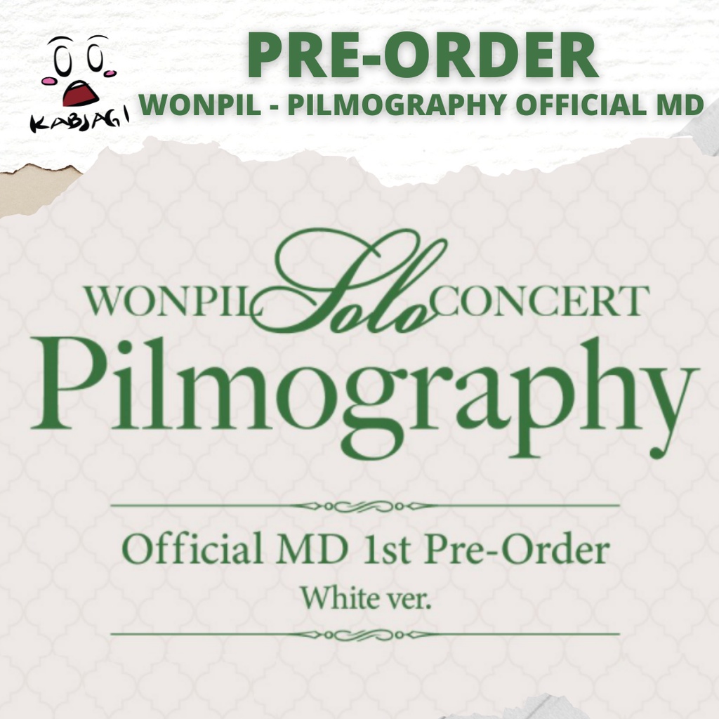 [PO] Wonpil - Pilmography Official MD White Ver.