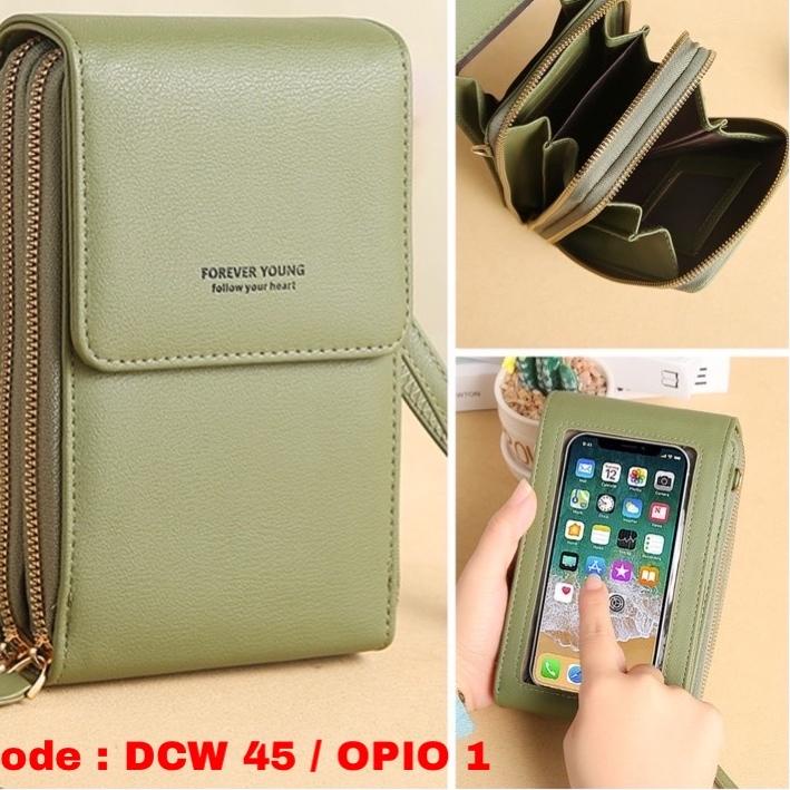 ➥ OPIOBAGS DOMPET WANITA / DOMPET HP / DOMPET HP SELEMPANG WANITA IMPORT / ORIGINAL FOREVER YOUNG DC