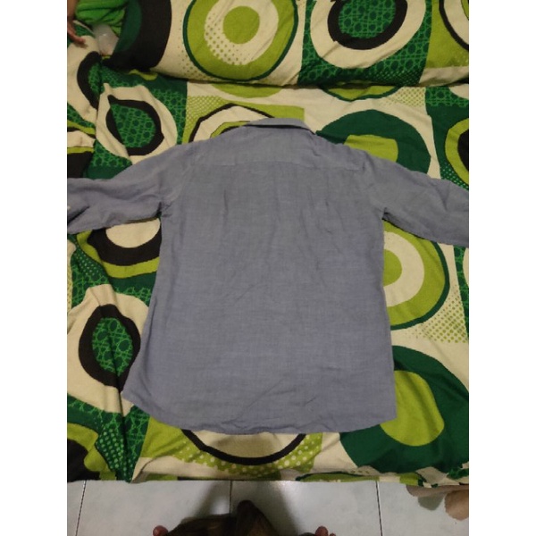 hem abu abu/kemeja abu abu