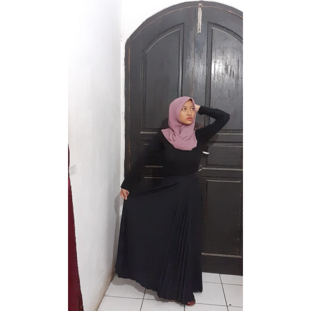 ROK RAJUT KEPANG IMPORT BANGKOK, HITAM