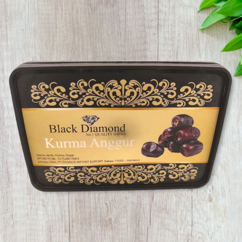 

Black Diamond Kurma Anggur Sader mc mazafati dates 500 gr