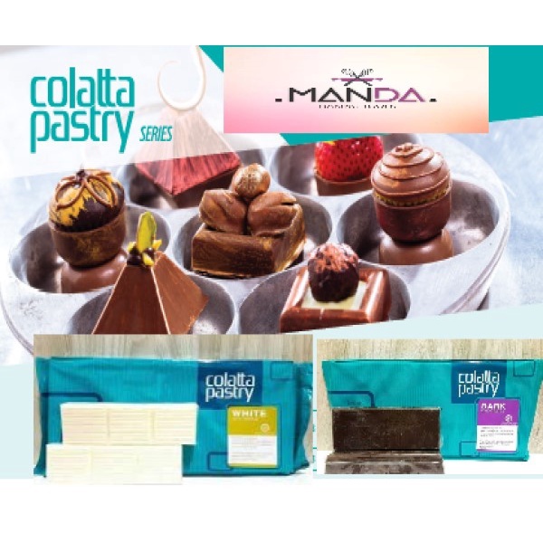 

coklat colatta pastry dark white