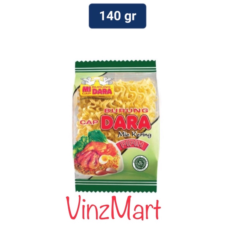

Mi Burung Dara Pipih 140 gr